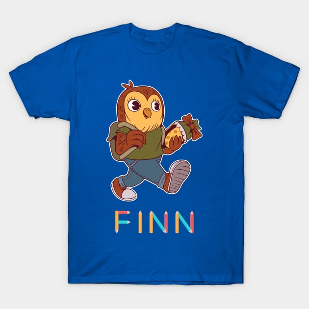 Entrusion Owl Finn T-Shirt by DePit DeSign